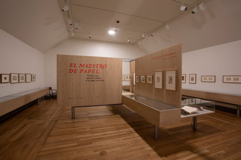 El maestro de papel. Museo del Prado. 2019